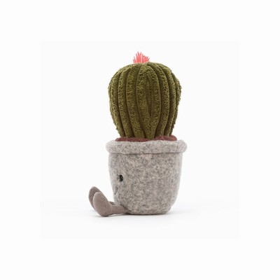 Jellycat Silly Succulent Barrel Cactus New Zealand | NOVUQ8741